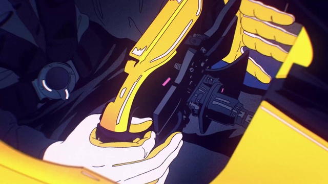 Video Reference: Yellow, Footwear, Animation, Shoe, Fictional character, Illustration, Anime