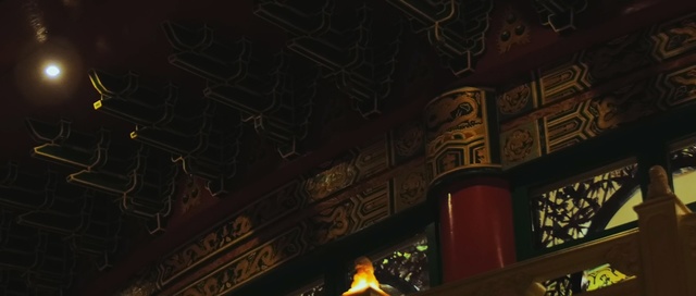 Video Reference: Pc game, Darkness, Light, Lighting, Screenshot, Snapshot, Night, Games, Font, Temple