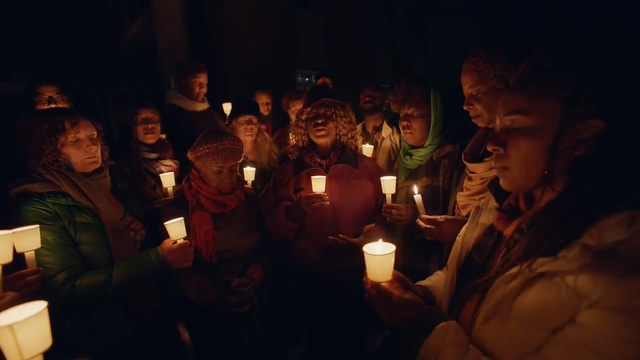 Video Reference: crowd, event, night, darkness, fun, lighting, audience, vigil, midnight, Person