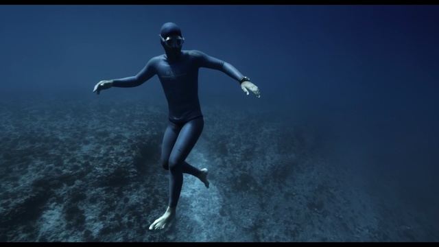 Video Reference: blue, water, sky, atmosphere, underwater, darkness, diving, screenshot, fun, recreation