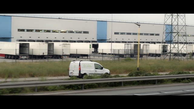 Video Reference: Transport, Vehicle, Mode of transport, Car, Tgv, Train, Compact car, Residential area, High-speed rail