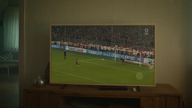 Video Reference: green, sport venue, display device, grass, structure, technology, television, player, screen, media