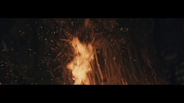 Video Reference: Fire, Heat, Flame, Campfire, Bonfire, Darkness, Atmosphere, Sky, Night, Event