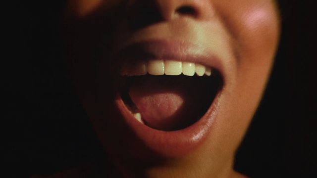 Video Reference: Nose, Cheek, Lip, Smile, Tooth, Mouth, Eyelash, Jaw, Flash photography, Gesture