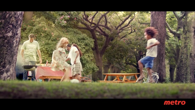 Video Reference: party, barbecue, kids, fun, Person