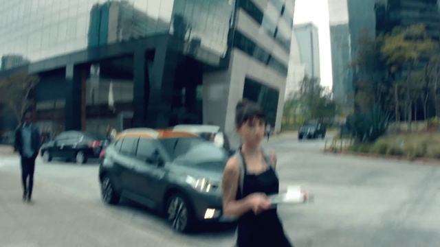 Video Reference: Vehicle, Car, Urban area, Snapshot, Human settlement, Downtown, Mode of transport, Street, City, Road