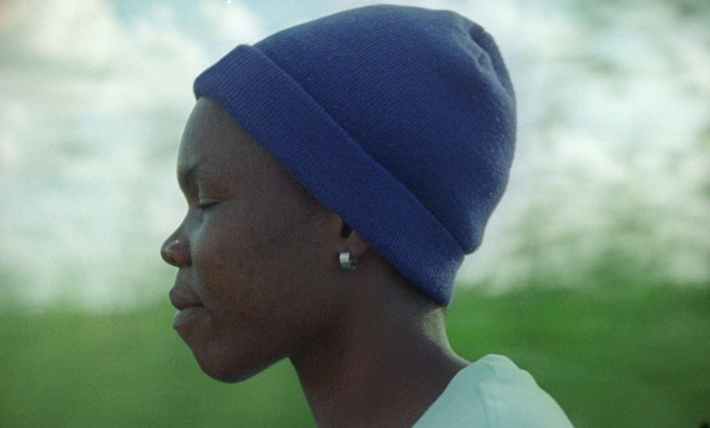Video Reference: Clothing, Beanie, Cap, Head, Knit cap, Headgear, Bonnet, Turban, Ear, Electric blue