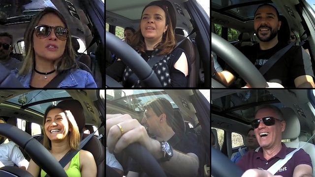 Video Reference: Eyewear, Vehicle door, Glasses, Vehicle, Driving, Fun, Sunglasses, Car, Auto part, Selfie, Person