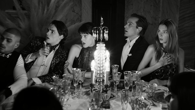Video Reference: Photograph, Lady, Black-and-white, Monochrome, Monochrome photography, Event, Fun, Fashion, Stemware, Photography, Person