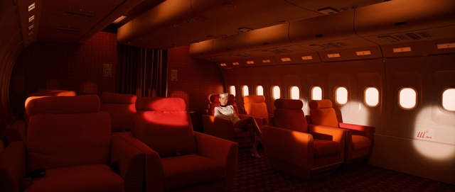 Video Reference: Room, Lighting, Building, Interior design, Movie theater