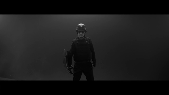 Video Reference: white, black, black and white, darkness, atmosphere, monochrome photography, photography, light, monochrome, screenshot, Person