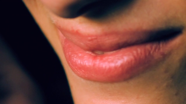 Video Reference: lip, cheek, chin, nose, skin, close up, mouth, jaw, forehead, smile