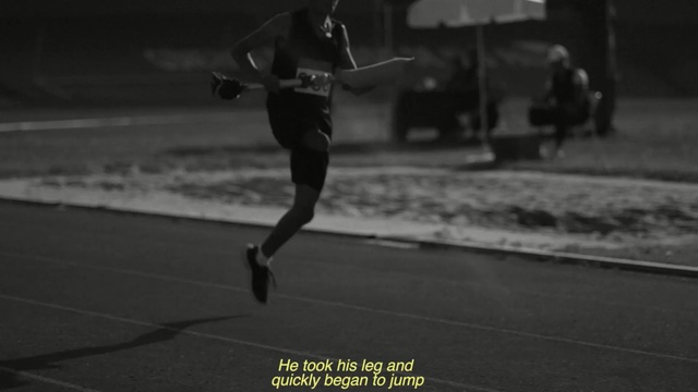 Video Reference: white, black, photograph, person, black and white, photography, running, snapshot, recreation, monochrome photography