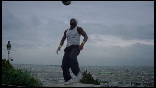 Video Reference: sky, jumping, cloud, extreme sport, fun, atmosphere, player, recreation, street stunts, physical exercise, Person