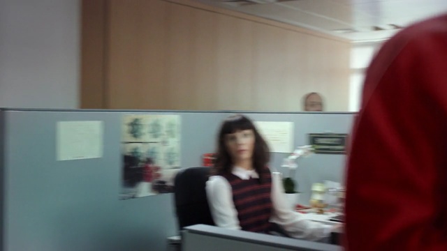 Video Reference: electronic device, communication, technology, interior design, job, Person