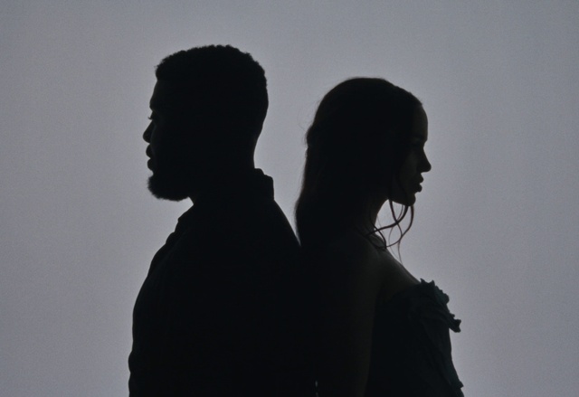 Video Reference: Sky, Flash photography, Gesture, Happy, Black hair, Backlighting, Darkness, Monochrome photography, Monochrome, Shadow