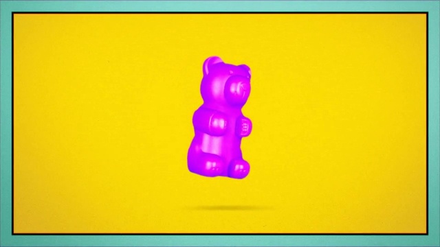 Video Reference: Gummy bear, Jelly babies, Yellow, Confectionery, Candy, Font, Gummi candy, Rectangle, Magenta, Person, Monitor, Screen, Television, Computer, Laptop, Sitting, Text, Electronics, Toy, Abstract, Screenshot, Display, Picture frame