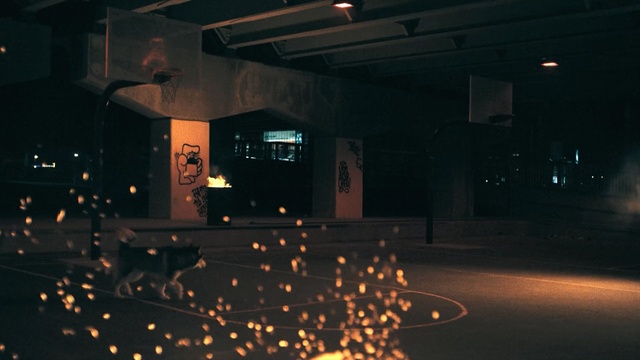 Video Reference: Light, Lighting, Night, Sky, Architecture, Room, Light fixture, Space, Building, City