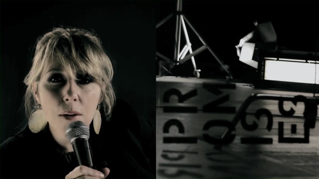 Video Reference: microphone, singer, music, music artist, singing, pop music, musician, audio, performance, darkness, Person