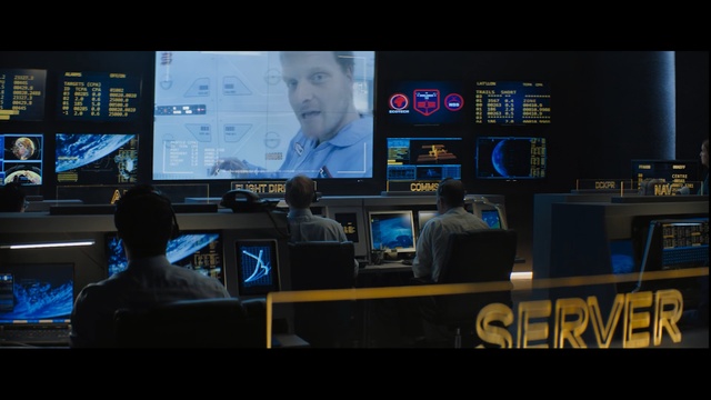 Video Reference: blue, technology, electronic device, darkness, display device, night, broadcasting, Person