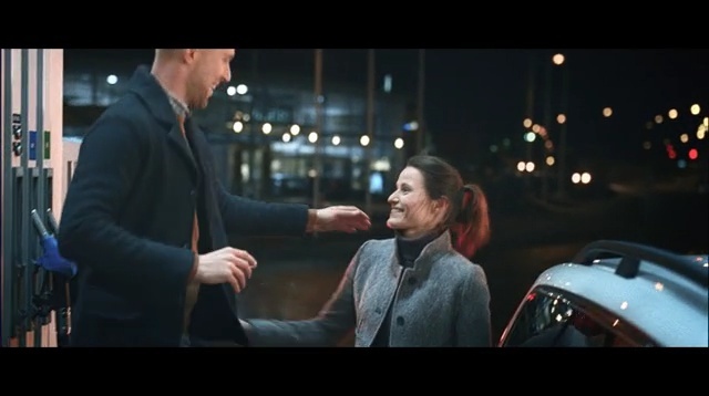 Video Reference: car, mode of transport, automotive design, city car, vehicle, screenshot, luxury vehicle, midnight, night, film, Person