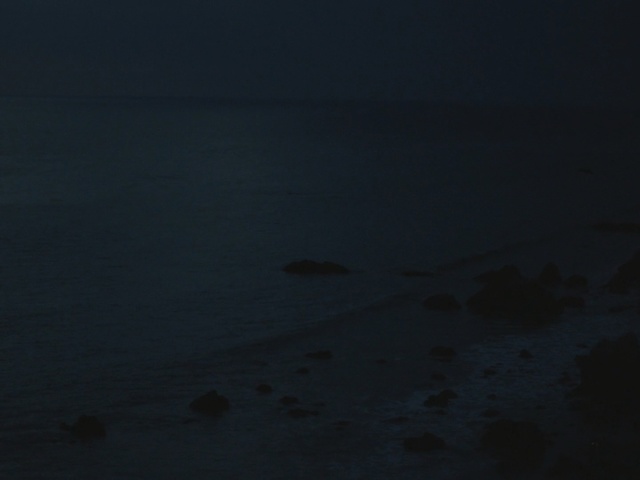 Video Reference: sky, atmosphere, darkness, moonlight, night, calm, sea, horizon, water, midnight