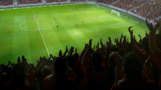 Video Reference: Stadium, Sport venue, Crowd, Arena, People, Soccer-specific stadium, Product, Fan, Player, Audience
