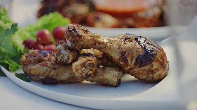 Video Reference: Food, Dish, Cuisine, Ingredient, Chicken meat, Kai yang, Meat, Recipe, Produce, Mixed grill