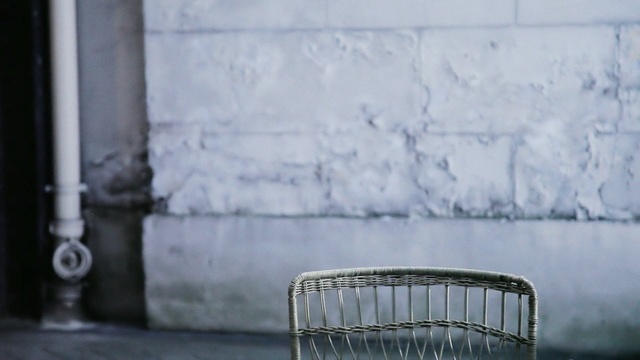 Video Reference: Water, Chair, Wall, Sky, Furniture, Concrete, Person
