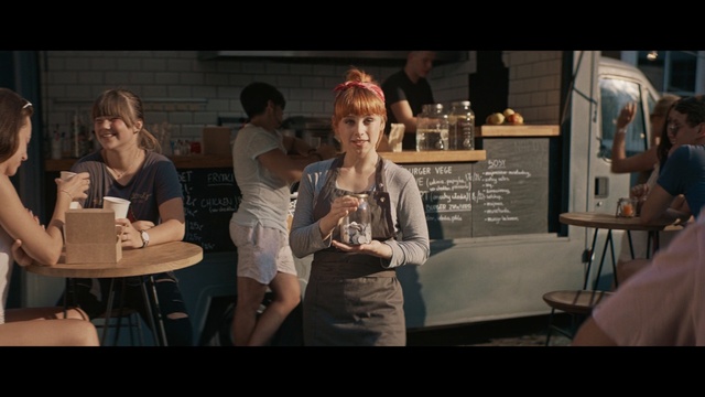 Video Reference: screenshot, conversation, girl, human behavior, communication, fun, event, scene, Person