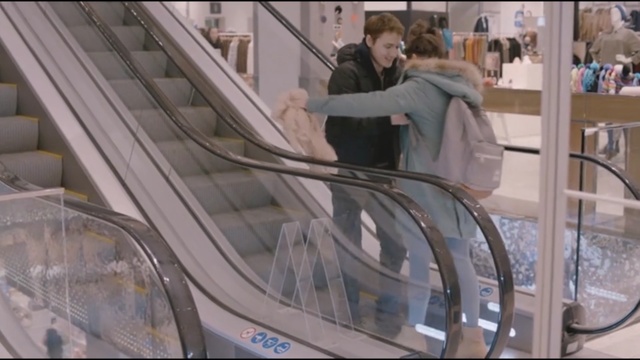 Video Reference: Escalator, Handrail, Stairs, Automotive window part, Glass