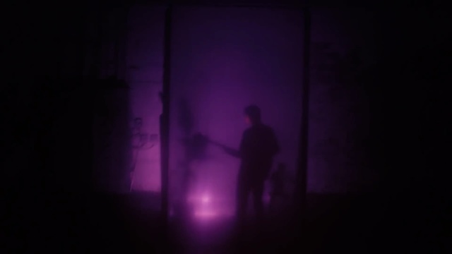 Video Reference: black, purple, darkness, light, atmosphere, snapshot, entertainment, performance art, rock concert, stage