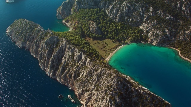 Video Reference: Coast, Coastal and oceanic landforms, Archipelago, Aerial photography, Inlet, Sea, Cape, Island, Promontory, Peninsula