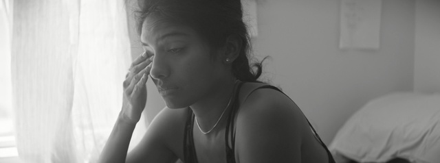 Video Reference: White, Face, Hair, Black, Photograph, Black-and-white, Shoulder, Monochrome, Monochrome photography, Skin, Person