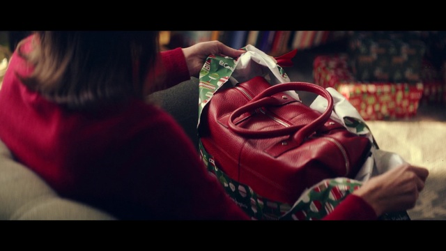 Video Reference: Red, Bag, Handbag, Maroon, Child, Toddler, Footwear, Hand, Fashion accessory, Mouth