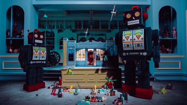 Video Reference: toy, technology, lego, Person