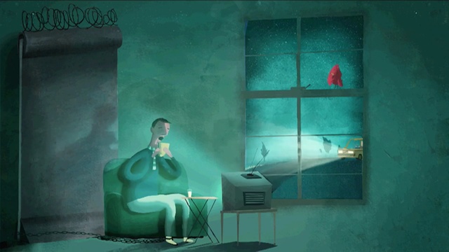 Video Reference: green, underwater, light, snapshot, darkness, organism, glass, screenshot, computer wallpaper, midnight