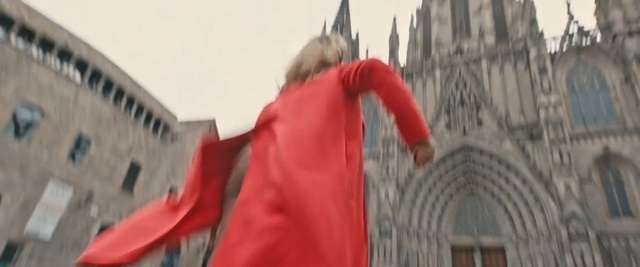 Video Reference: Red, Outerwear, Fictional character, Flag, Tree, Superhero, Temple, Statue, Red flag, World