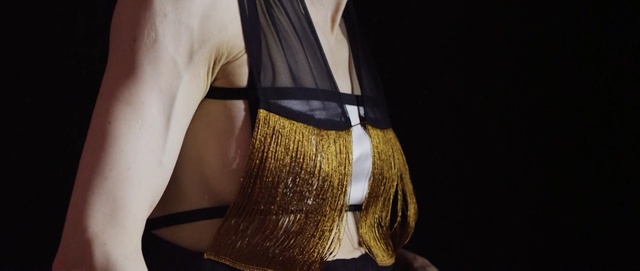 Video Reference: fashion model, fashion, long hair, haute couture, fashion design, model, joint, neck, Person