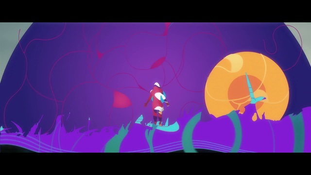 Video Reference: Violet, Purple, Graphic design, Illustration, Light, Magenta, Cartoon, Organism, Art, Font