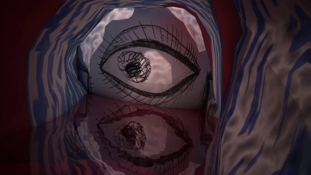 Video Reference: Eye, Illustration, Art, Visual arts, Drawing, Cg artwork, Flesh, Fictional character, Darkness, Circle