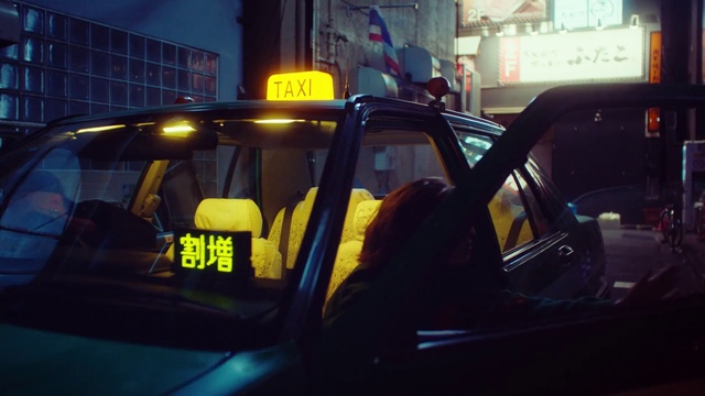 Video Reference: Taxi, Vehicle, Yellow, Mode of transport, Vehicle door, Car, Transport, Snapshot, Traffic, Windshield