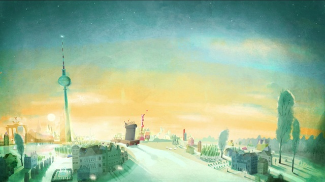 Video Reference: sky, landmark, watercolor paint, skyline, painting, metropolis, daytime, atmosphere, cityscape, metropolitan area