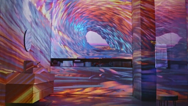 Video Reference: Painting, Purple, Art, Modern art, Acrylic paint, Sky, Architecture, Visual arts, Watercolor paint, Graphics