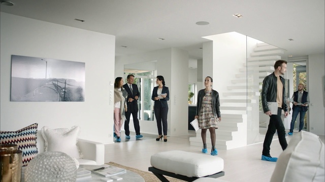 Video Reference: Interior design, Room, Fashion, Design, Architecture, Furniture, Event, Building, Fashion design, Ceiling, Person