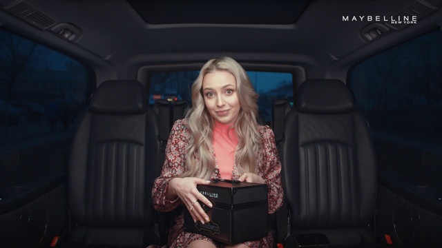 Video Reference: Fashion, Beauty, Blond, Luxury vehicle, Flash photography, Photography, Technology, Dress, Vehicle, Car