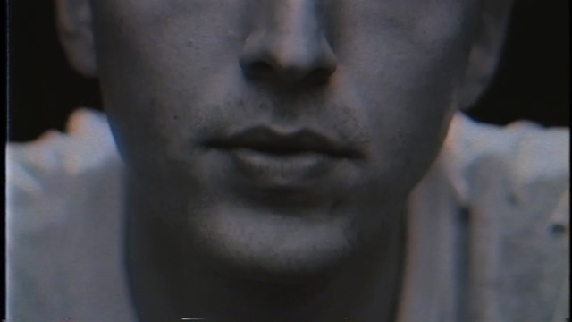 Video Reference: nose, chin, head, facial hair, close up, mouth, human, jaw, screenshot