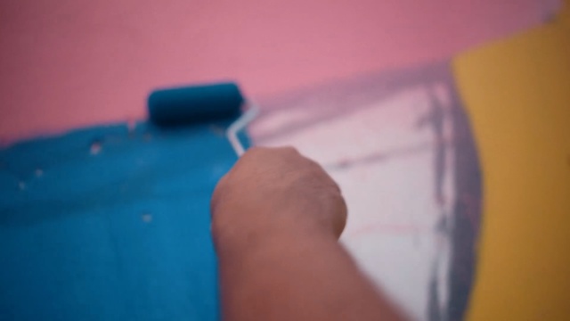 Video Reference: blue, finger, light, hand, close up, arm, mouth, material, nail