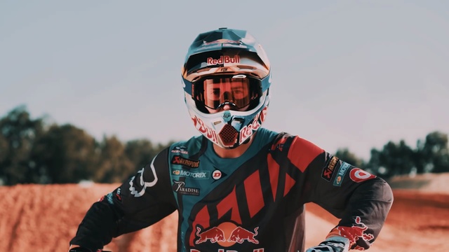 Video Reference: helmet, protective gear in sports, headgear, personal protective equipment, vehicle, race, sports equipment, racing, motocross, freestyle motocross