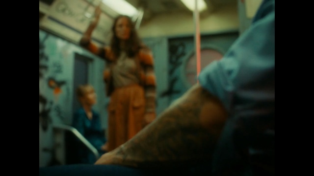 Video Reference: blue, snapshot, arm, human body, screenshot, human, organ, girl, film, darkness, Person
